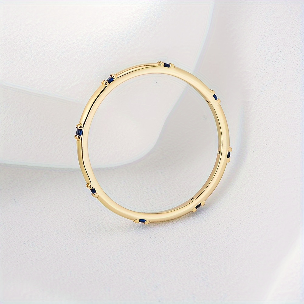925 Silver Three Round Geometric Ring for Women